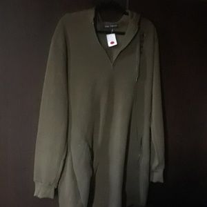 Size 3x Hooded Sweater Dress